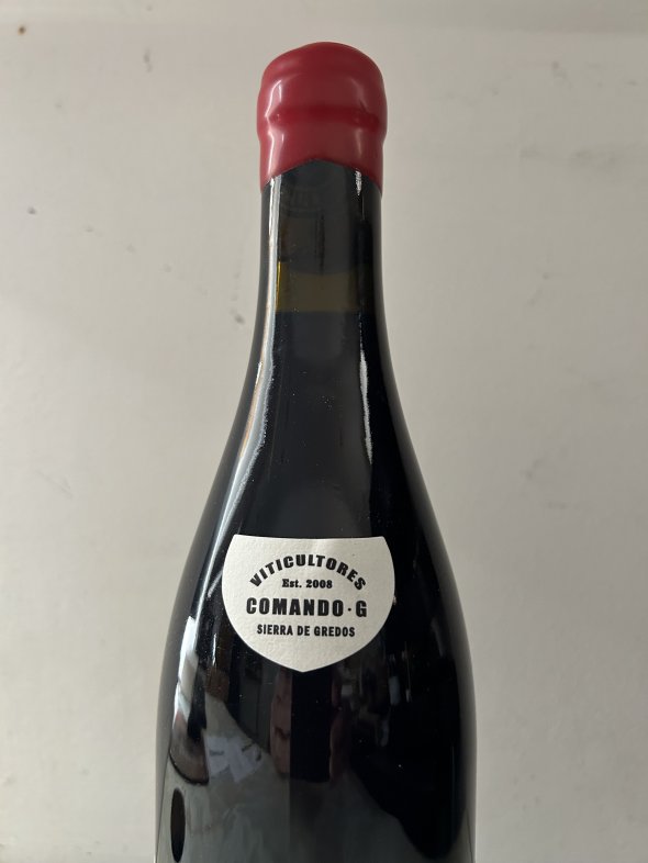 Comando G "TUMBA DEL REY MORO" Navarrevisca Vino de la Tierra de Castilla y Leon