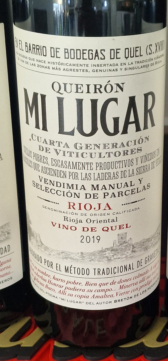 Ontanon, Queiron Mi Lugar, Rioja