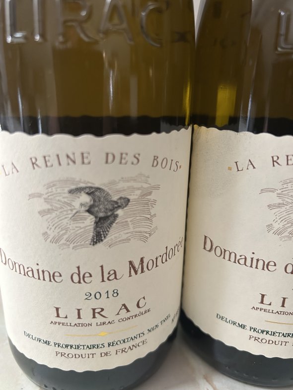  Lirac Blanc  La Reine des Bois  Domaine de La Mordor&eacute;e 