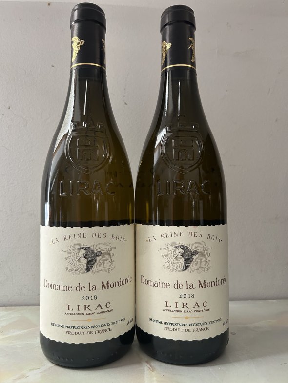  Lirac Blanc  La Reine des Bois  Domaine de La Mordor&eacute;e 