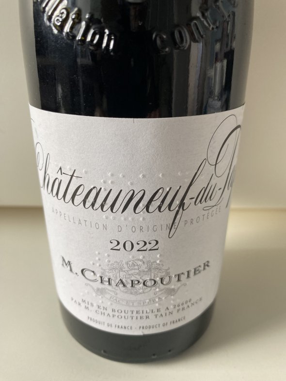 M. Chapoutier, Chateauneuf-du-Pape