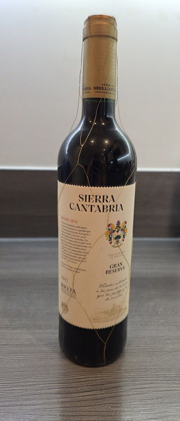 Sierra Cantabria, Gran Reserva, Rioja