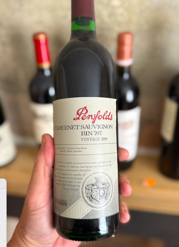 Penfolds, Bin 707 Cabernet Sauvignon, South Australia