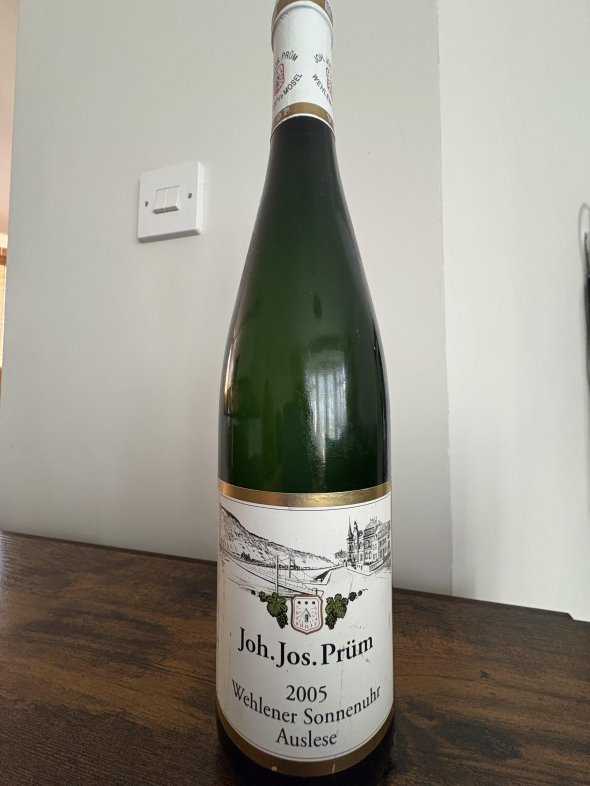  2005 Joh. Jos. Prum Wehlener Sonnenuhr Riesling Auslese