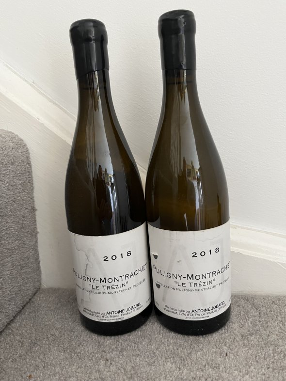 2018 (2 bottles) Antoine Jobard, Puligny-Montrachet, Le Trezin Blanc