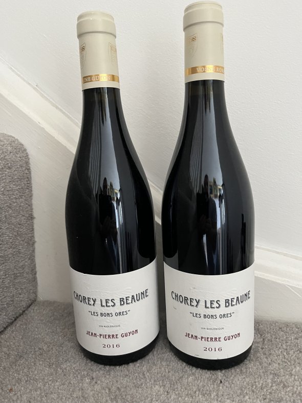 2016 (2 bottles) Domaine Jean-Pierre Guyon, Chorey-les-Beaune, Les Bons Ores