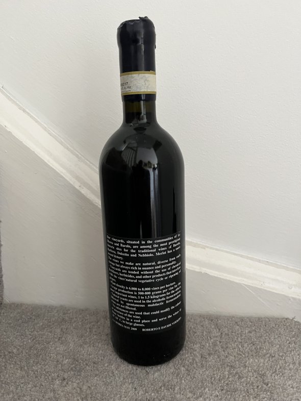 2013 Roberto Voerzio, Barolo, Cerequio