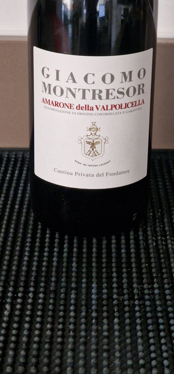 Giacomo Montresor, Amarone della Valpolicella