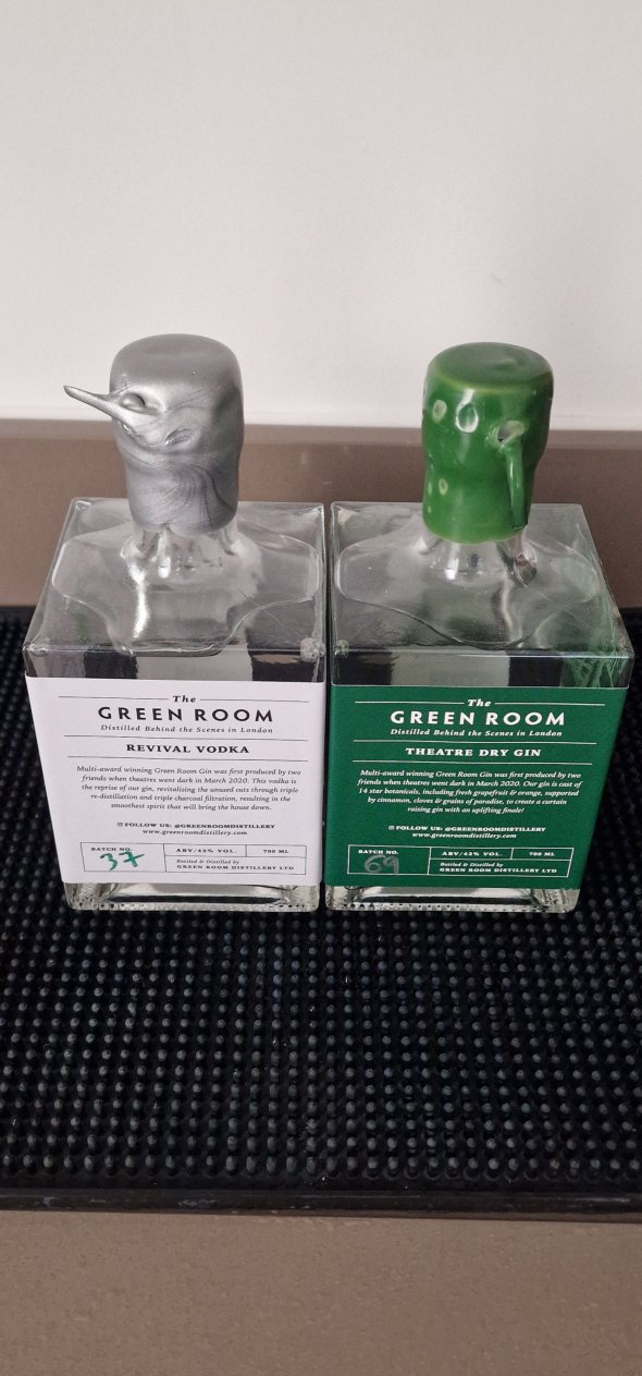The Green Room vodka/Gin