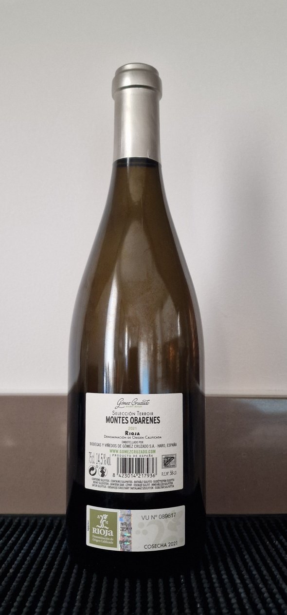 Gomez Cruzado, Montes Obarenes, Rioja