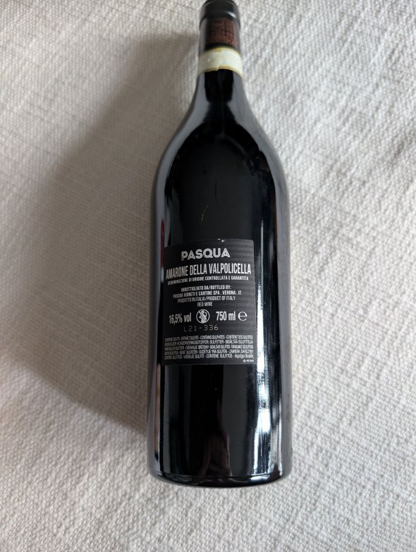 Pasqua, Amarone della Valpolicella, Mai Dire Mai