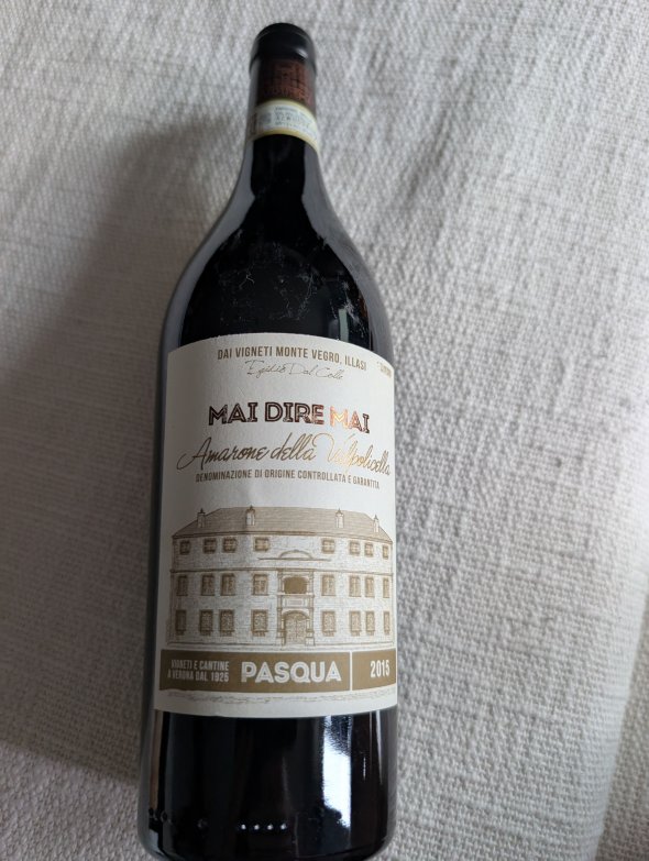 Pasqua, Amarone della Valpolicella, Mai Dire Mai