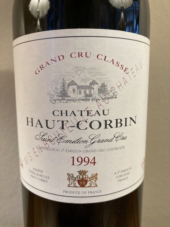 Chateau Haut-Corbin Grand Cru Classe, Saint-Emilion Grand Cru