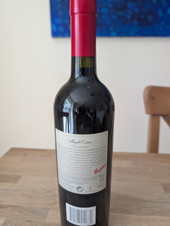 Penfolds, Magill Estate Shiraz, Adelaide Plains