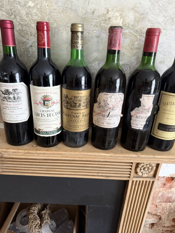 Bordeaux bin ends x 6