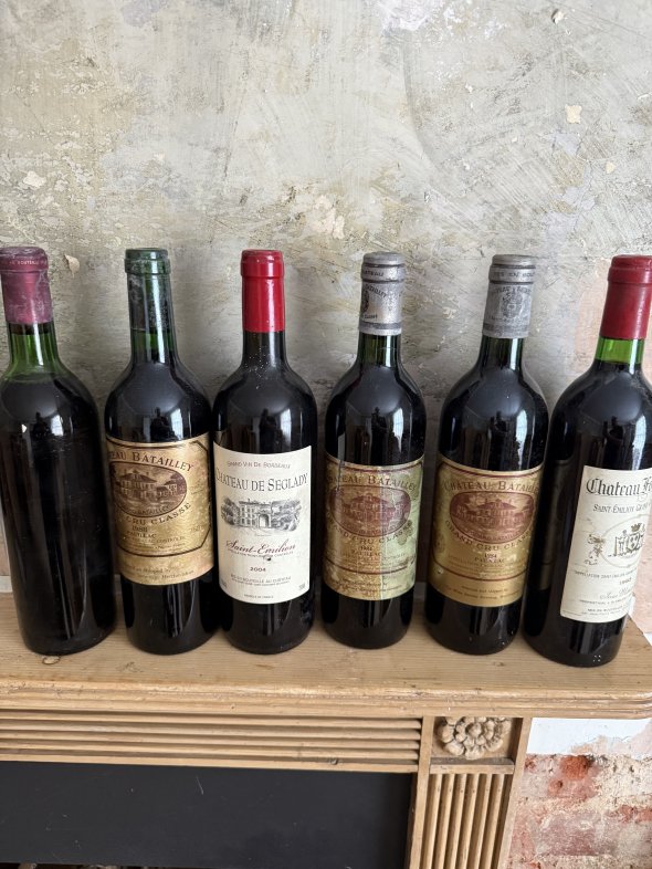 Mixed Bordeaux bin ends x 6