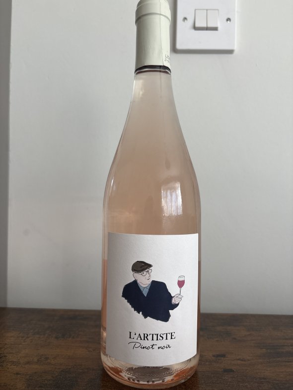 Ros&egrave;  Pinot noir l artiste
