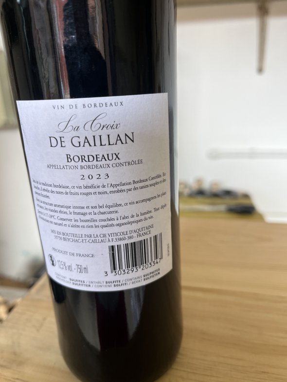 La Croix De Gaillan 2023 Bordeaux  OWC