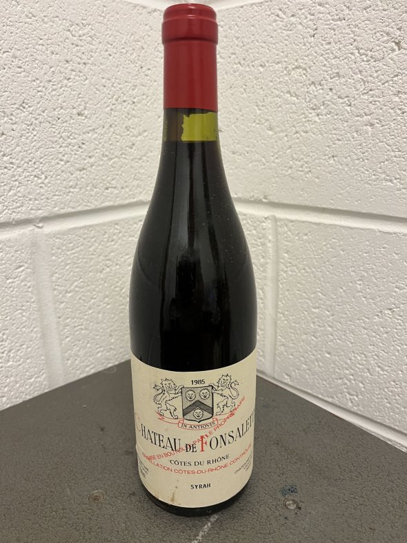 Chateau de Fonsalette, Cotes du Rhone, Syrah 