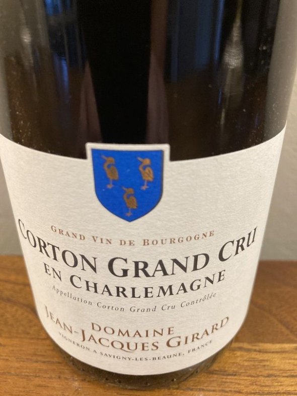 Domaine Jean-Jacques Girard Corton Grand Cru en Charlemagne