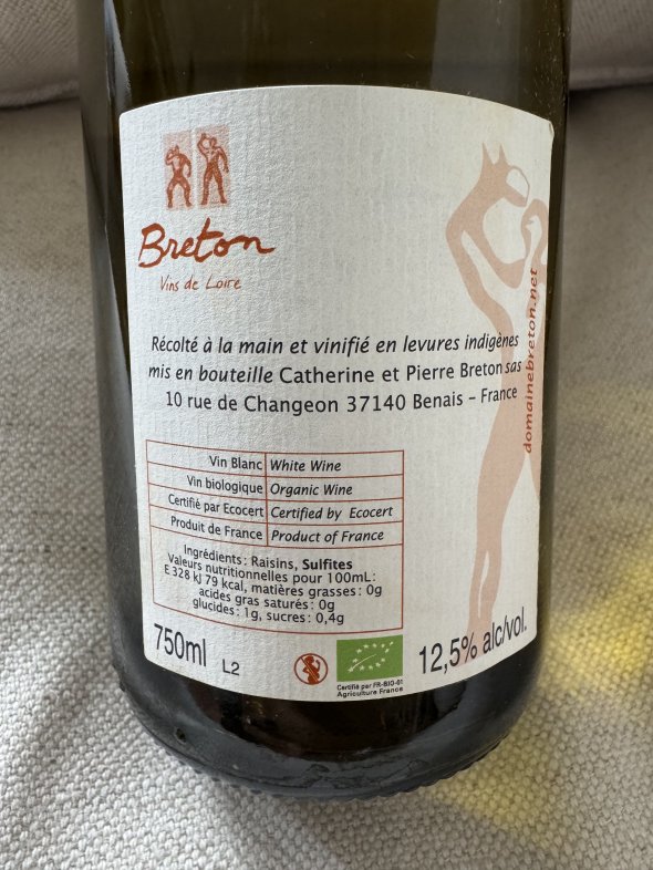 Catherine et Pierre Breton, Vouvray, Pierres Rousses