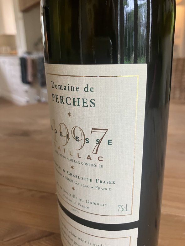 Domaine de Perches Noblesse Gaillac 