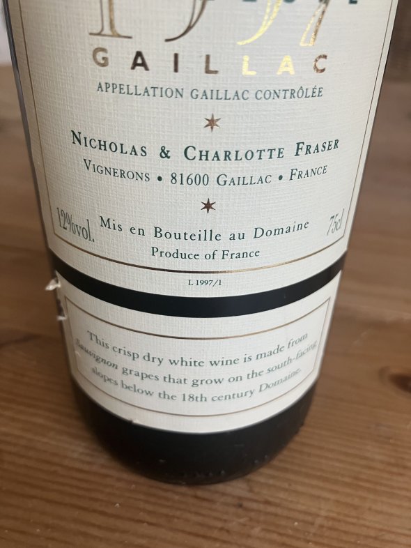 Domaine de Perches Noblesse Gaillac 