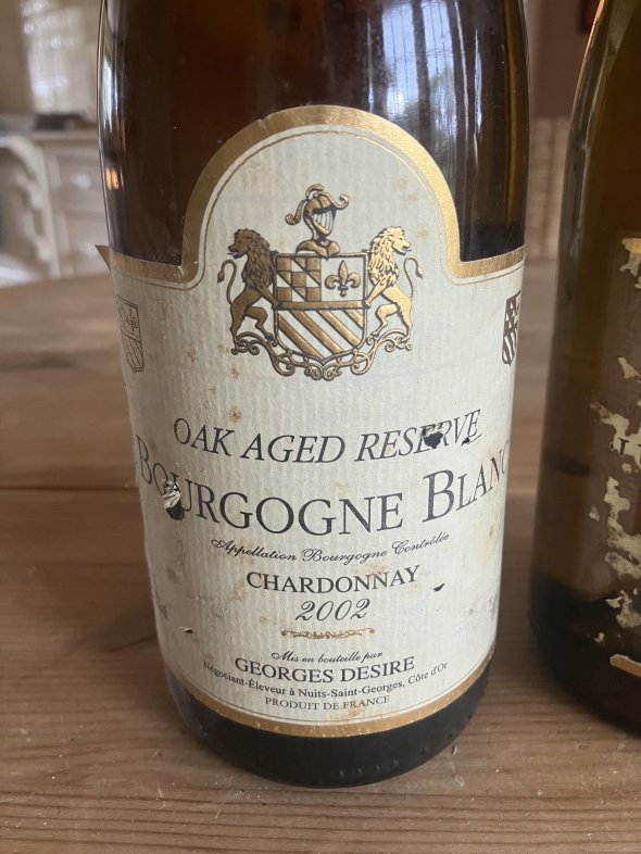 George&rsquo;s Desire Bourgogne Blanc Chardonnay