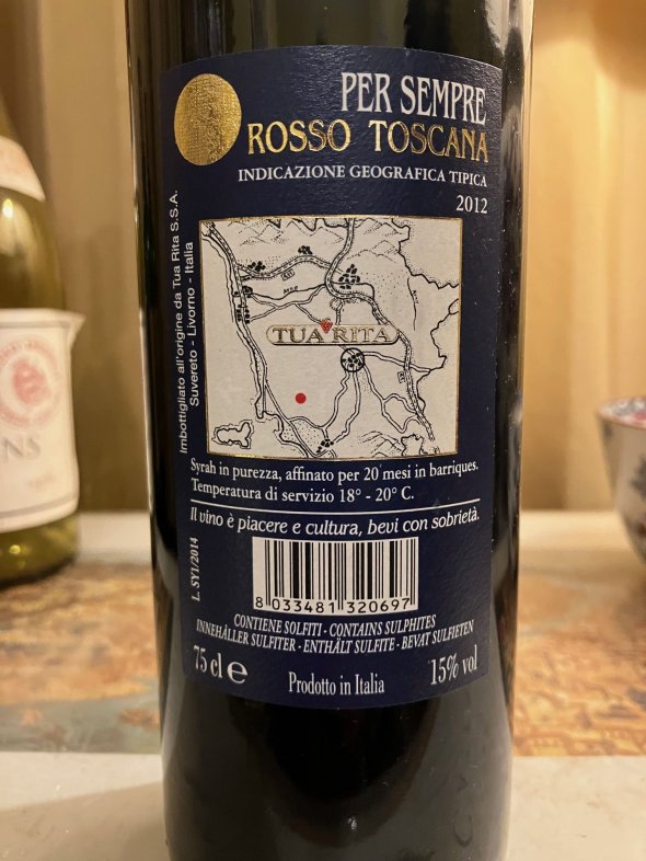 Tua Rita, Per Sempre, Toscana IGT