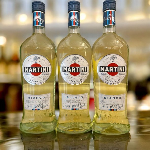 Martini, Bianco Vermouth 3 bottles