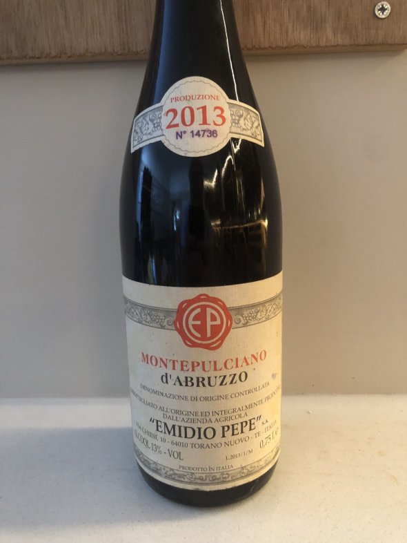 Emidio Pepe, Montepulciano d'Abruzzo