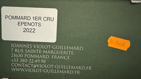 Pommard 1er Cru Epenots Violot Guillemard