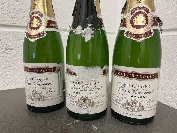3 X Louis Roederer Vintage 1982 Halves