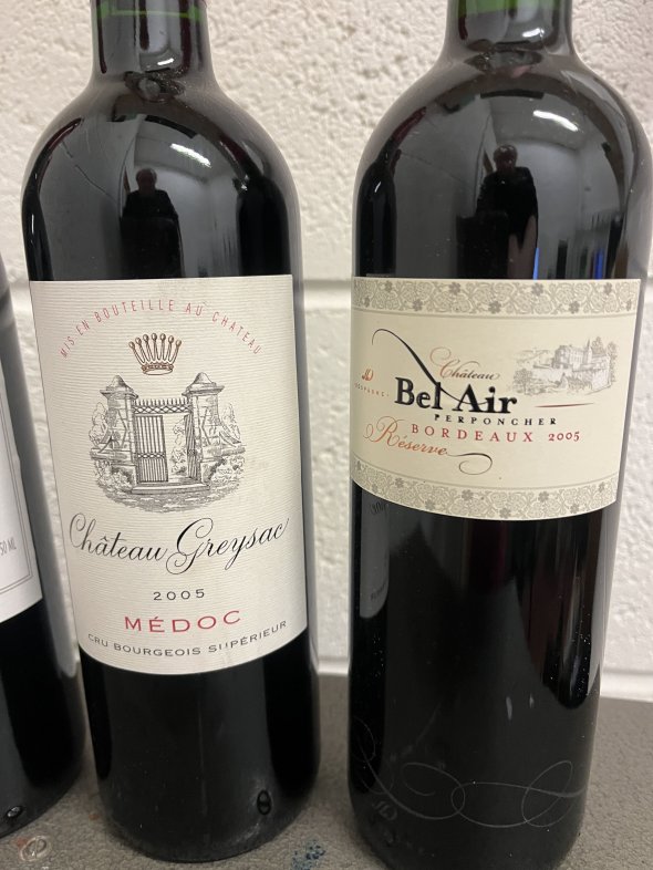 4 X Bots Mixed 2005 Bordeaux