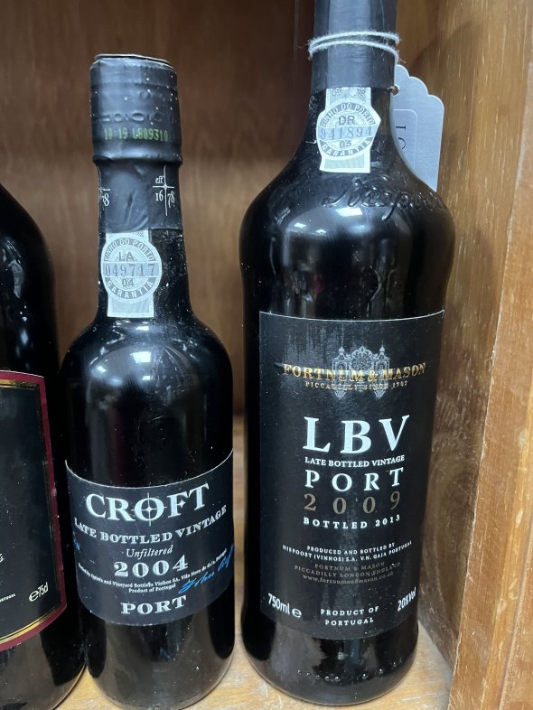 Cellar Clearance Mixed Port & Sherry 6 Bots 1 Half 