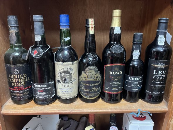 Cellar Clearance Mixed Port & Sherry 6 Bots 1 Half 