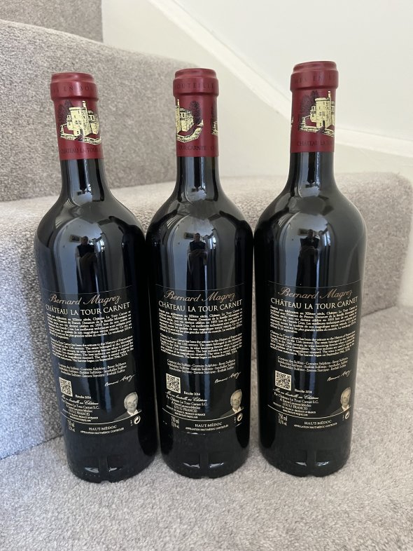 2014 (3 bottles) Chateau La Tour Carnet 4eme Cru Classe, Haut-Medoc