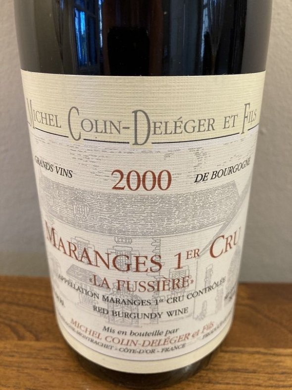 Michel Colin Delager Maranges 1er cru La Fussiere