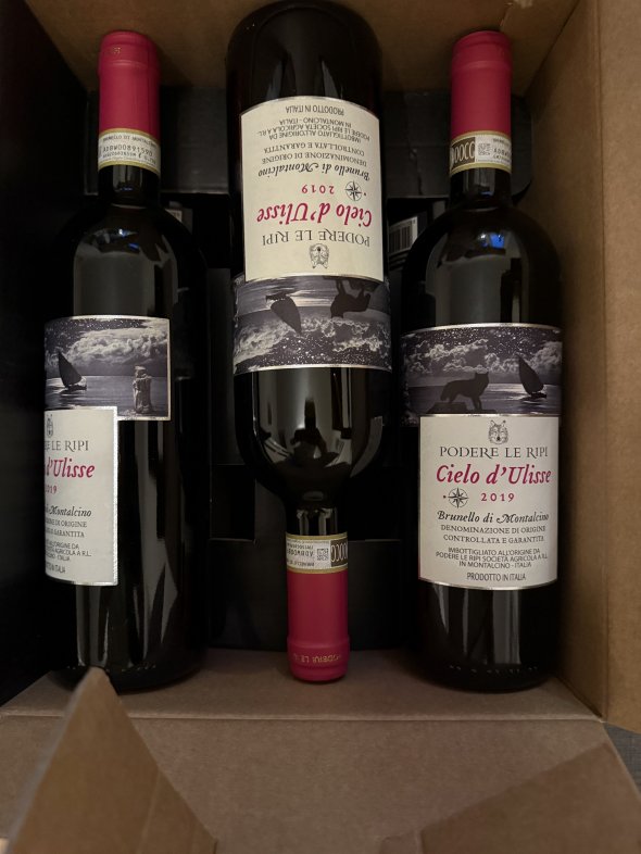 Cielo d&rsquo;Ulisse, Brunello di Montalcino, Podere Le Ripi