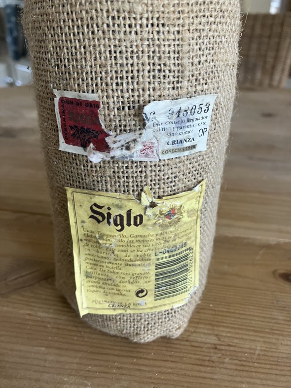 Age, Siglo Crianza, Rioja