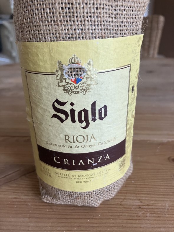 Age, Siglo Crianza, Rioja