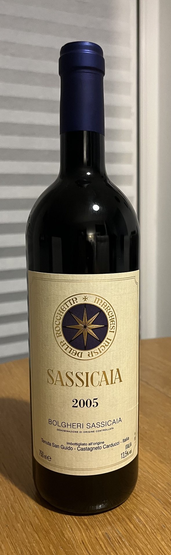 Sassicaia, Tenuta San Guido, Bolgheri