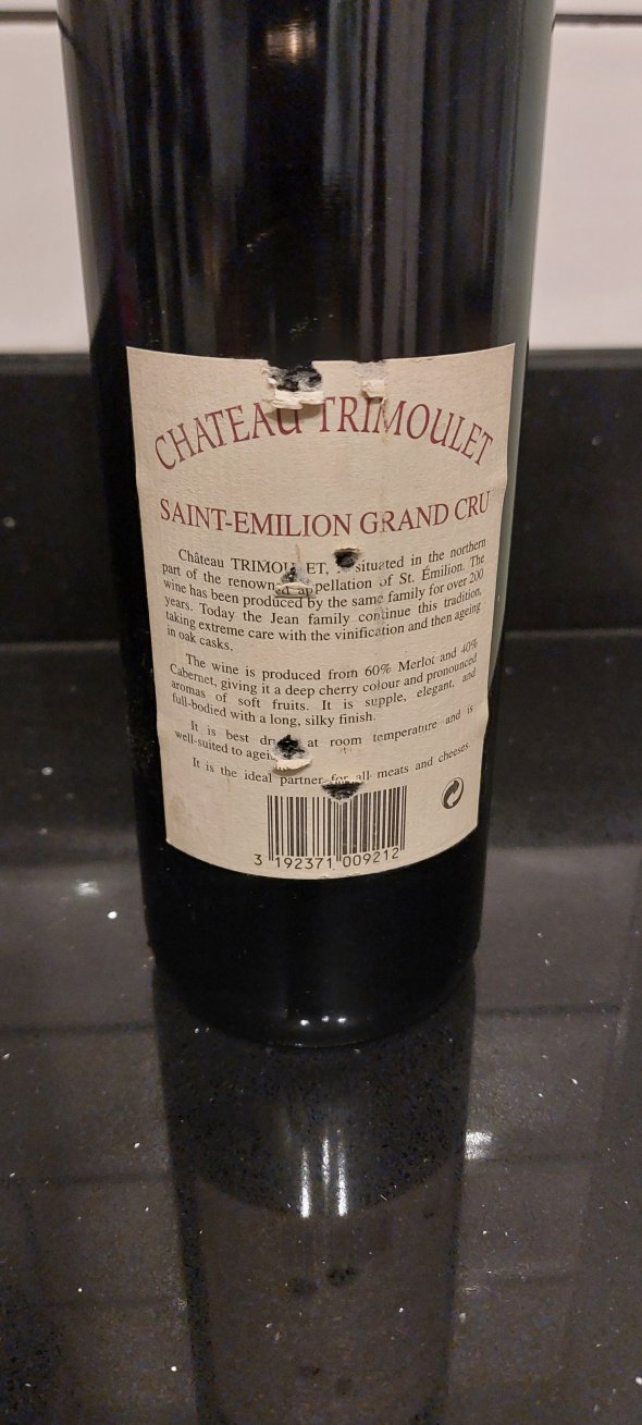 Chateau Trimoulet, Saint-Emilion
