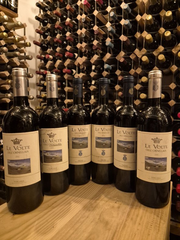 2015/2011 Le Volte dell Ornellaia, Toscana (JS 92 points)