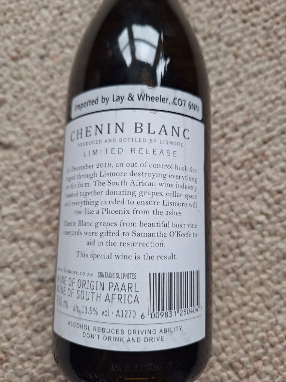 Lismore Phoenix Chenin Blanc
