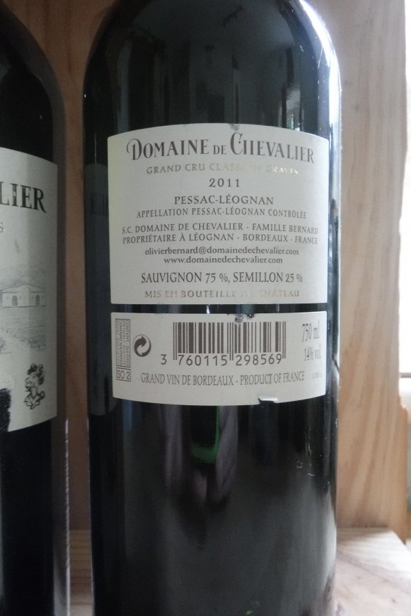 Domaine de Chevalier, Blanc Cru Classe, Pessac-Leognan