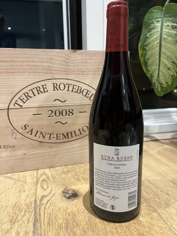 Tenuta delle Terre Nere, Etna Rosso, Calderara Sottana