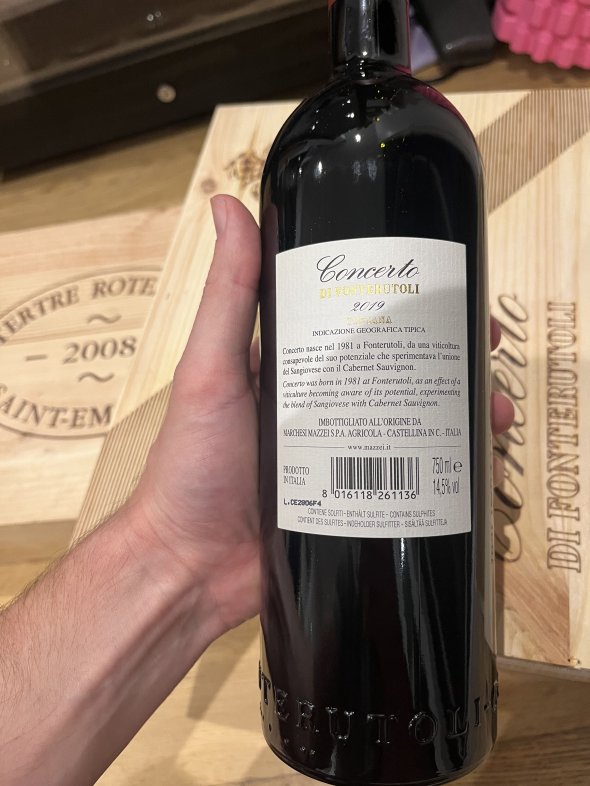 Fonterutoli (Mazzei), Concerto, Toscana