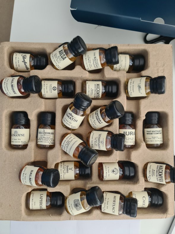Old Rare Premium Whisky Advent Calendar @ 2019 &pound;6k value inc Tomatin 30y ++