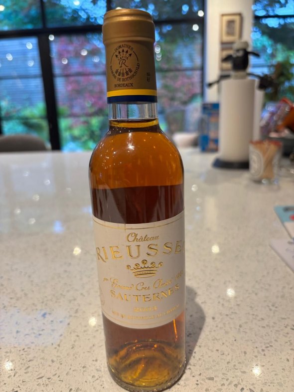 Chateau Rieussec Premier Cru Classe, Sauternes